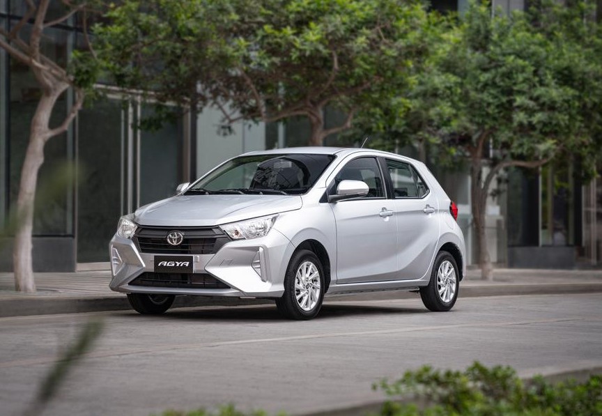 El Toyota Agya es uno de los vehículos más baratos de Venezuela