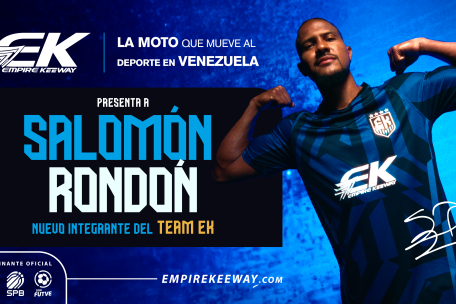 Salomón Rondón es el nuevo fichaje del Team EK
