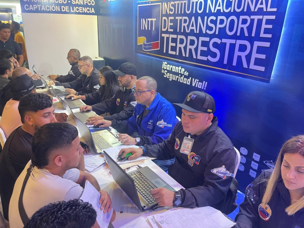 El INTT hará un operativo de trámites vehiculares