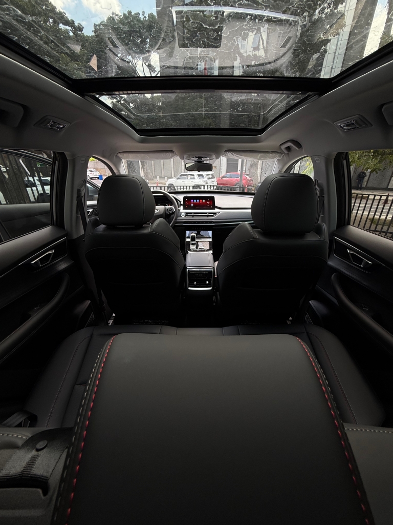 Amplio espacio en la Tiggo 7 Pro de Chery