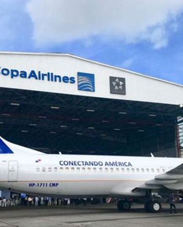 Copa Airlines reactiva su ruta nocturna para el vuelo de Panamá a Caracas