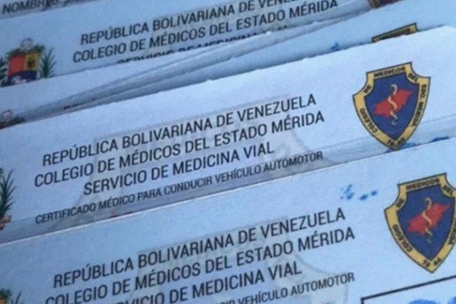 Este es el precio y los requisitos del Certificado Médico Vial en Venezuela
