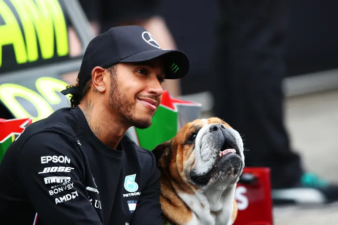 Roscoe estuvo presente en la victoria 92 de Hamilton en F1
