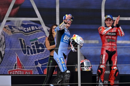 El español consigue una victoria importante y se aleja de Francesco Bagnaia en el Mundial de Pilotos de la Moto GP. Foto: Michelin