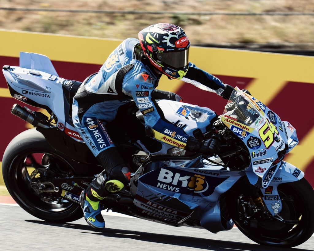 Fermín Aldeguer, con la victoria en Indonesia, firmó su primera victoria en la Moto GP. Foto: Gresini