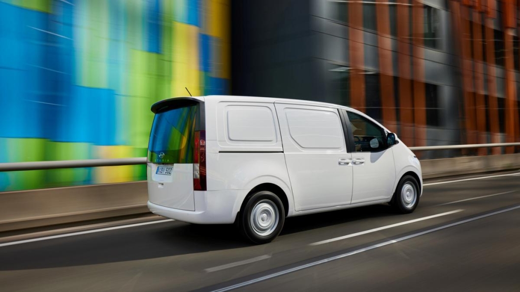 La Staria Van puede soportar más de 1 tonelada de peso en carga. Foto: Hyundai