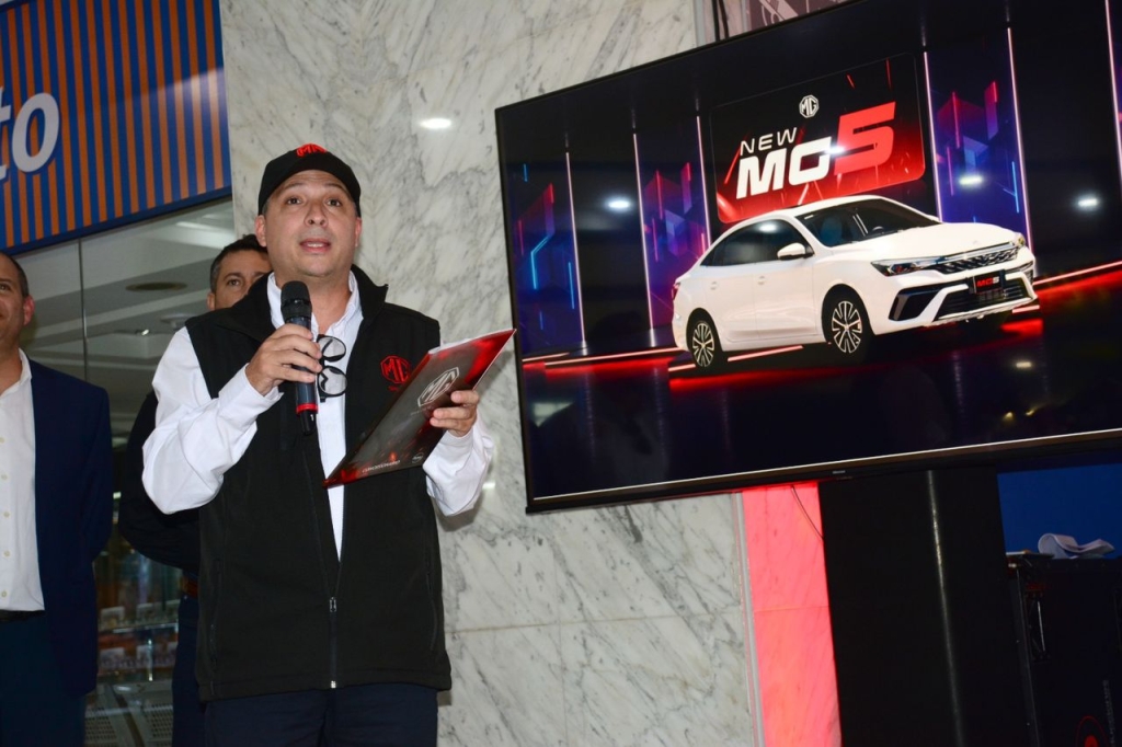 MG Motor presenta el MG5 y su "Plan Asegúrate 500" en Venezuela