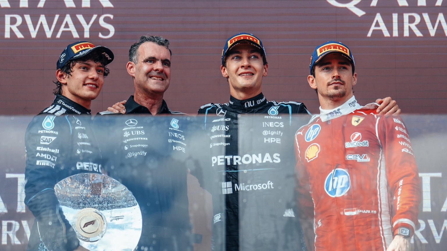 George Russell se lleva la victoria en el GP de Australia de la F1