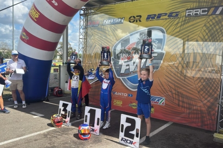 Lorenzo Cooper logra el 3er puesto en la tabla general de la ROK Cup USA