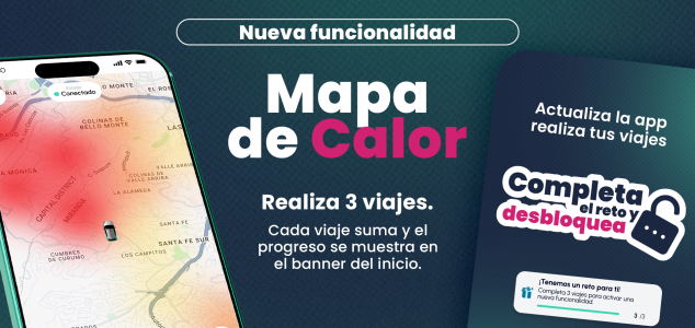 Ridery activa la función “Mapa de Calor” que optimiza la plataforma: ¿cómo funciona?