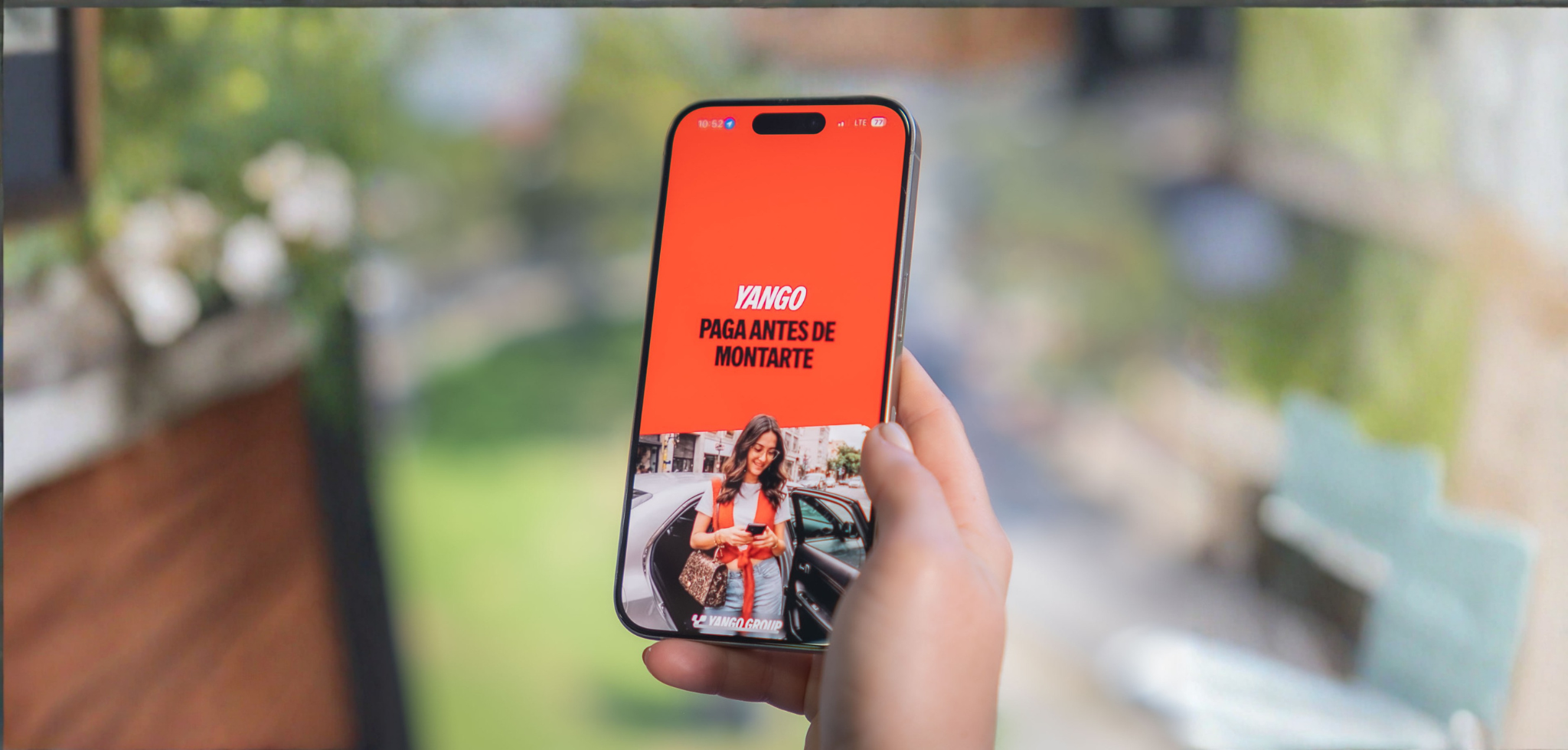 El botón de pago anticipado de Yango es el método más utilizado de la app