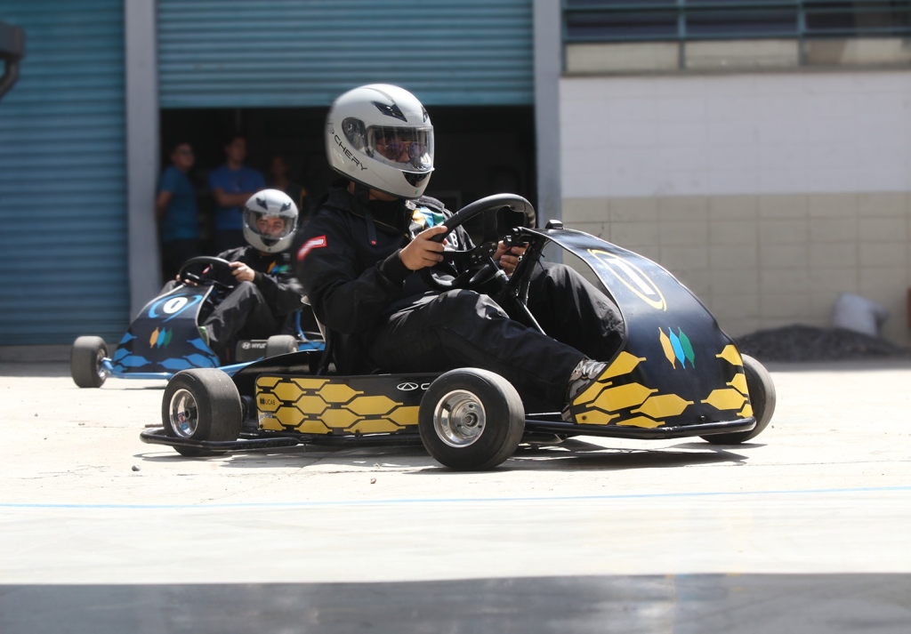 Los karts se someterán a distintas pruebas de rendimiento, fiabilidad y competitividad. Foto: UCAB