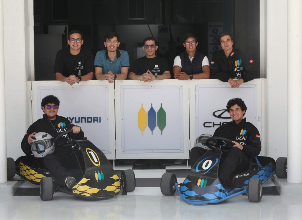 Fueron 7 los estudiantes los que participaron en esta electiva. Foto: UCAB